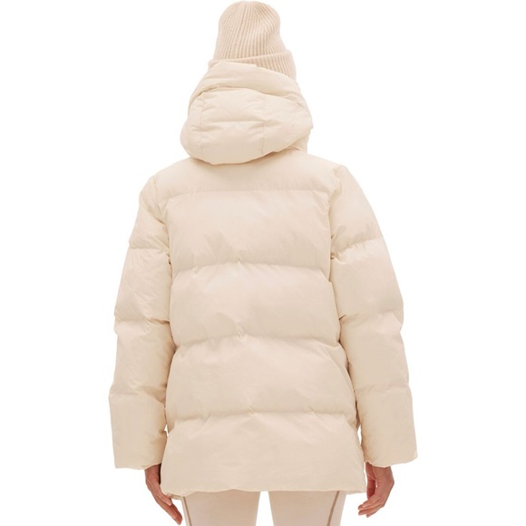 HALFDAYS WOMEN'S WHEELER PARKA - Cream / White - Size Small - Ski & Snow Jacket - Picture 15 of 16
